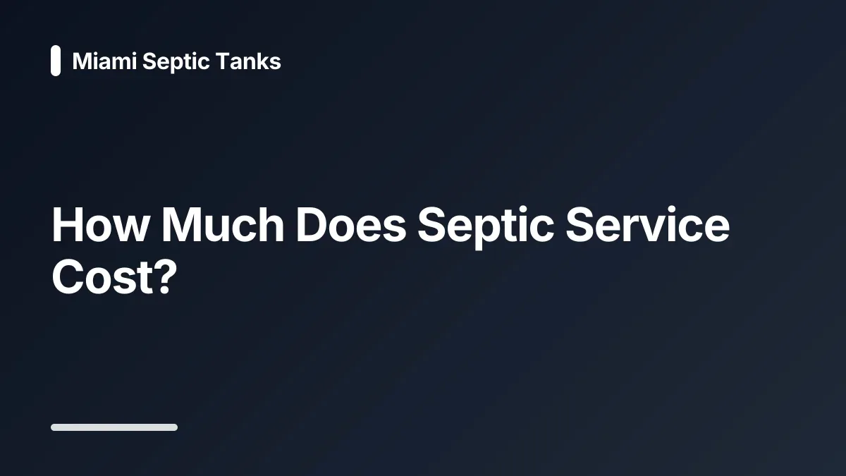 cost of septic tank replacement